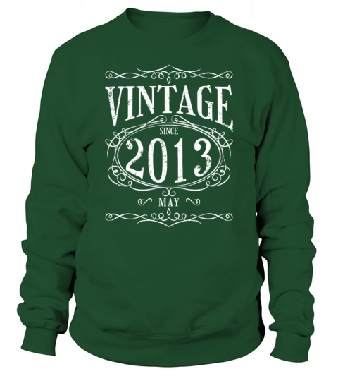 Vintage since May 2013 - Birthday Present Sweatshirt Unisex