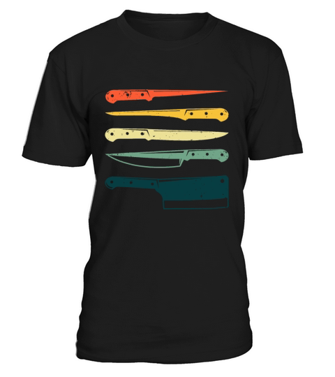 Funny Chef Knife For Men Women Vintage Chef Knife T-Shirt Unisex