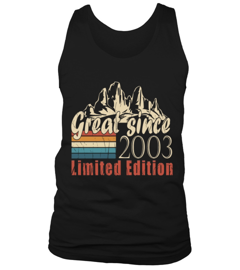 2003 vintage birthday gift retro Tank Top Unisex