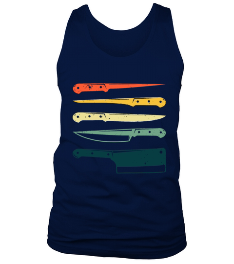 Funny Chef Knife For Men Women Vintage Chef Knife Tank Top Unisex