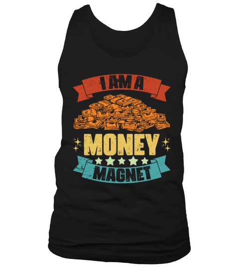 Vintage I Am A Money Magnet Positive Thinker Tank Top Unisex