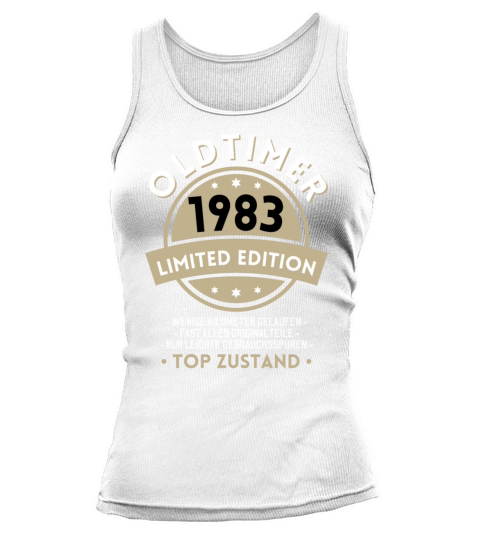 40th Birthday Vintage 1983 Tank top Woman