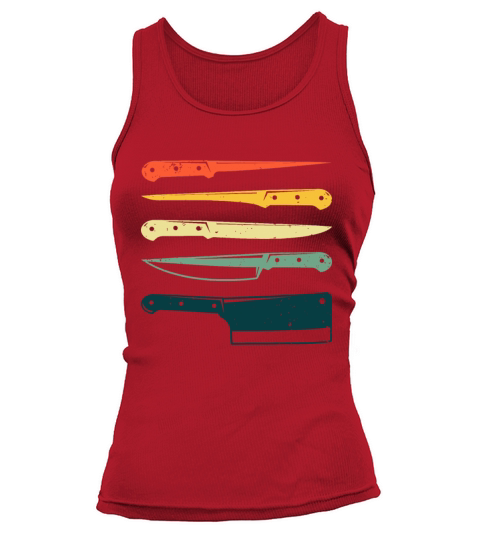 Funny Chef Knife For Men Women Vintage Chef Knife Tank top Woman