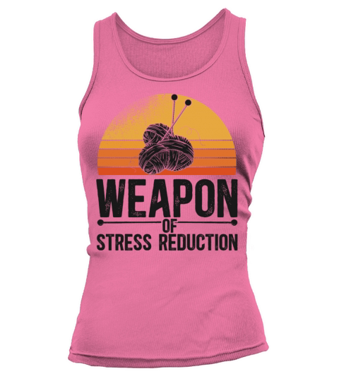 Knitting Knitter Retro Vintage Tank top Woman