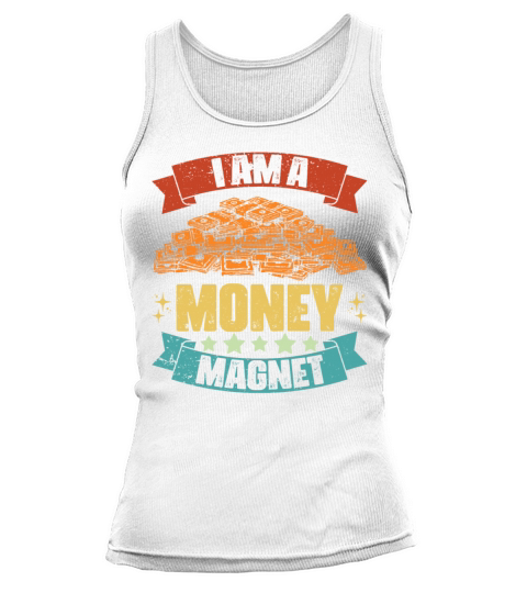 Vintage I Am A Money Magnet Positive Thinker Tank top Woman