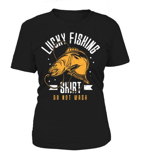 Lucky Fishing Shirt for Fish Hunter and Fisherman Women's T-Shirt
