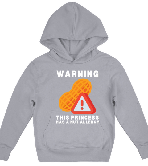 Peanut Allergy Awareness Peanut Allergic Kids Hoodie