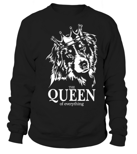 Australian Shepherd Queen Everything dog mom Sweatshirt Unisex