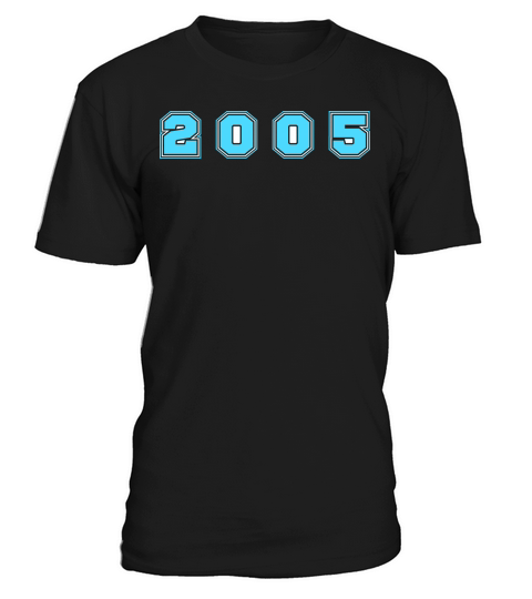 2005 Year Number T-Shirt Unisex