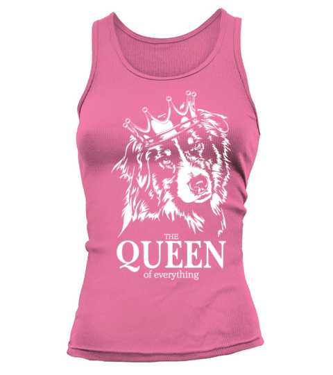 Australian Shepherd Queen Everything dog mom Tank top Woman
