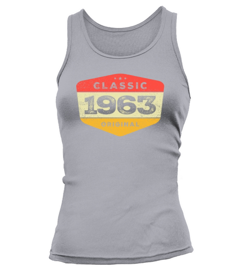 Classic 1963 60 Birthday Vintage Tank top Woman