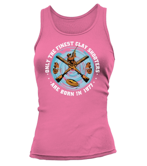 Clay Shooters Vintage 1977 birthday clay-pigeons Tank top Woman