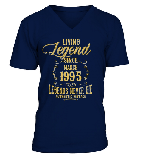 Living Legend since March 1995 V-Neck T-shirt
