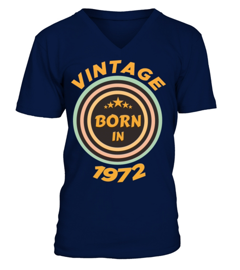 VINTAGE 1972 V-Neck T-shirt