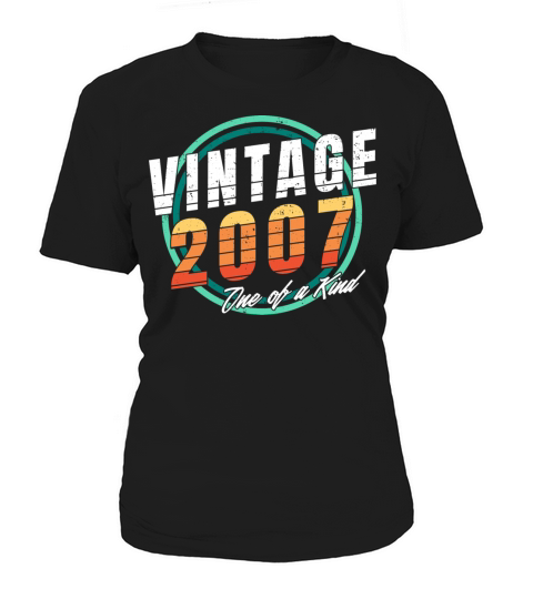 Vintage 2007 Shirt for Men Women 16 Year Old 16th Women's T-Shirt
