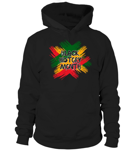 Black History Month USA Afro America African Hoodie Unisex