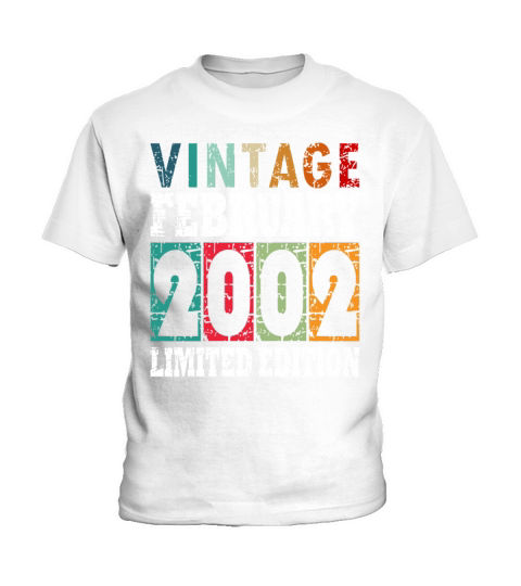 2002 February vintage Kids T-Shirt