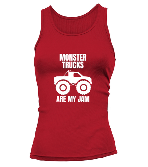 Monster Trucks Are My Jam Tank top Woman