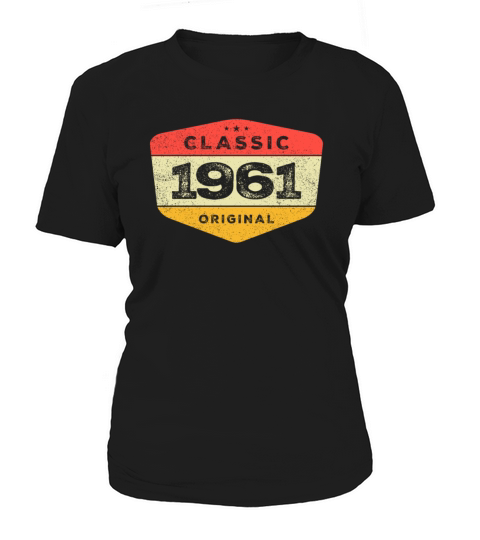 Classic 1961 62 Birthday Vintage Women's T-Shirt