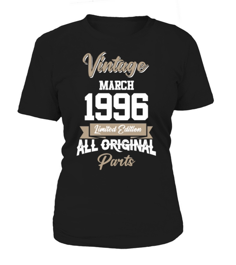 March 1996 Vintage Birthday Present Women's T-Shirt
