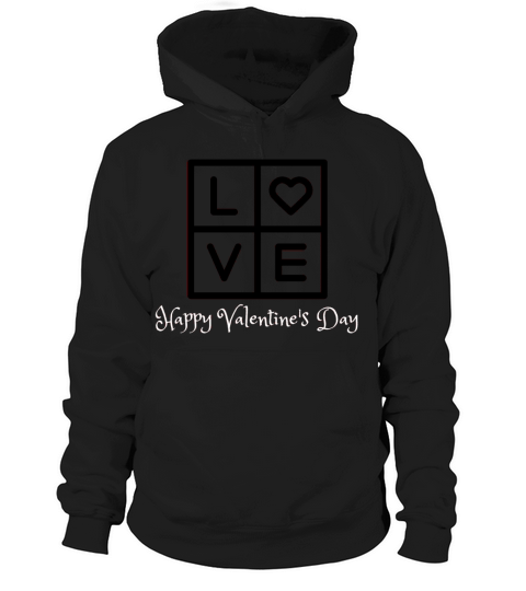 Happy Valentines Day Hoodie Unisex