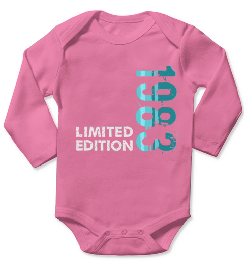 1983 Limited Edition Long Sleeve Baby One-Piece