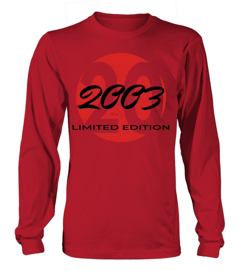 20th birthday men women 20 years 2003 vintage Long sleeved Unisex