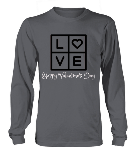 Happy Valentines Day Long sleeved Unisex