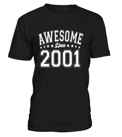 Awesome Since 2001 Birthday 2001 Vintage 2001 T-Shirt Unisex