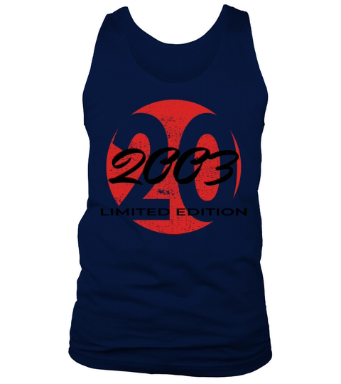 20th birthday men women 20 years 2003 vintage Tank Top Unisex