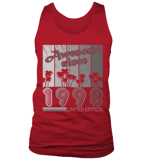 Birthday gift March 1998 Vintage Retro Tank Top Unisex