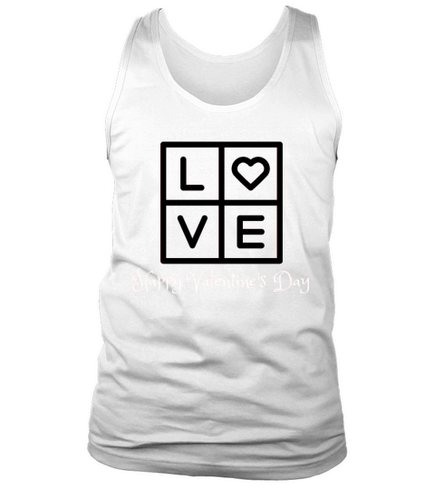Happy Valentines Day Tank Top Unisex