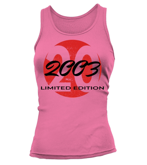 20th birthday men women 20 years 2003 vintage Tank top Woman