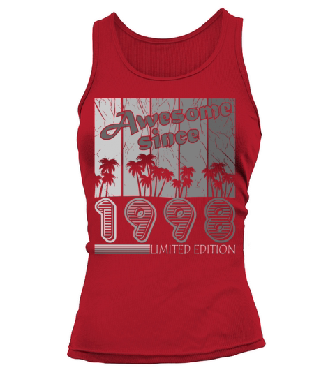 Birthday gift March 1998 Vintage Retro Tank top Woman