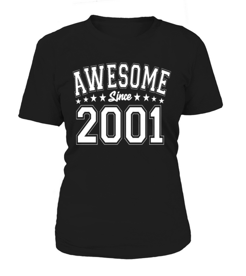 Awesome Since 2001 Birthday 2001 Vintage 2001 Women's T-Shirt