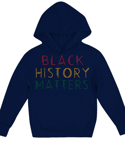 Black History Month 13 Kids Hoodie