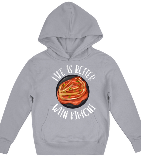 KBBQ Korean BBQ Kimchi Ramen Kids Hoodie
