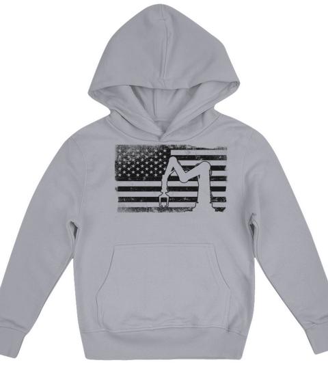 Robot Robotics Engineer American Kids Hoodie