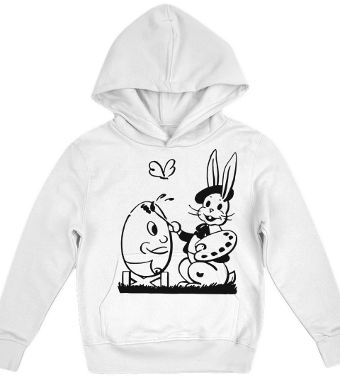 Vintage Easter Kids Hoodie