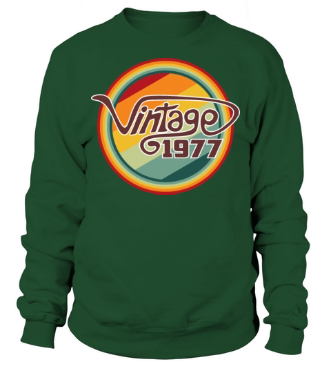 Vintage 1977 curve Sweatshirt Unisex