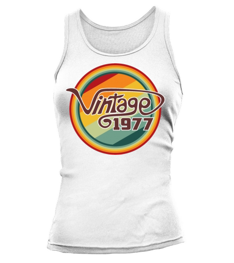 Vintage 1977 curve Tank top Woman