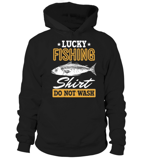 Lucky Fishing Shirt for Fish Hunter and Fisherman Hoodie Unisex