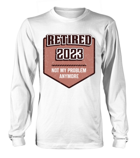 Retro Vintage Retirement Countdown Humor Retired Long sleeved Unisex
