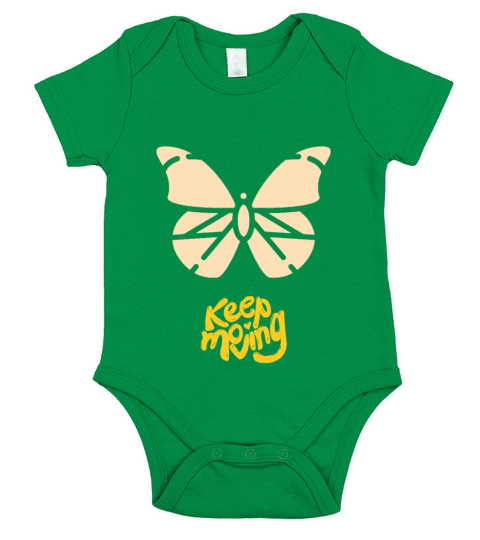 Aesthetic Butterflies Short Sleeve Baby One-Piece