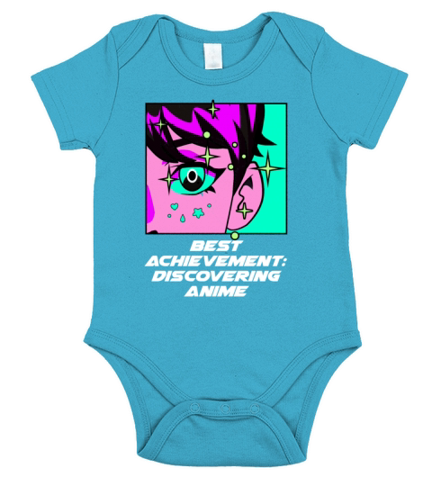 Best Achievement Discovering Anime Manga Sayings Short Sleeve Baby One-Piece
