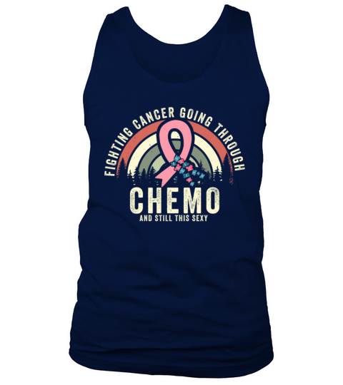 Cancer Fighter Inspirational Quote Men Women Chemo Tank Top Unisex