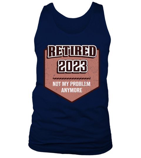 Retro Vintage Retirement Countdown Humor Retired Tank Top Unisex