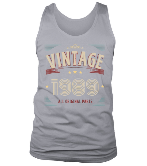 VINTAGE 1989 ALL ORIGINAL PARTS Tank Top Unisex