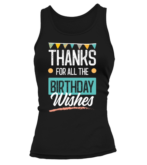 birthday congratulations Tank top Woman