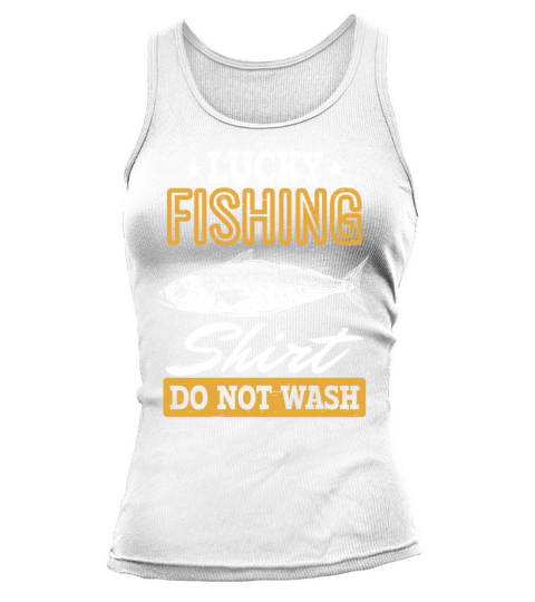 Lucky Fishing Shirt for Fish Hunter and Fisherman Tank top Woman